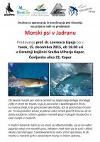 Predavanje: Morski psi v Jadranu